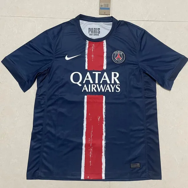 Nike Paris Saint-Germain Home Jersey Qatar Airways Sponsor