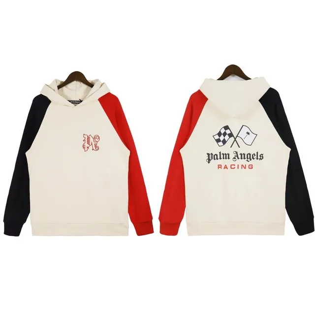 Palm Angels Racing Hoodie Colorblock