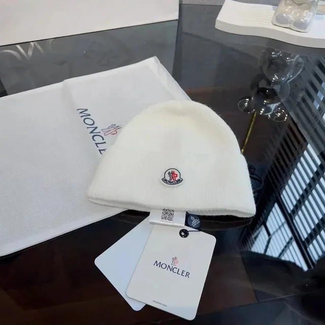 Moncler Beanie Logo Patch