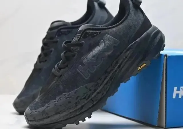 Hoka Trail Running Shoe All-Black