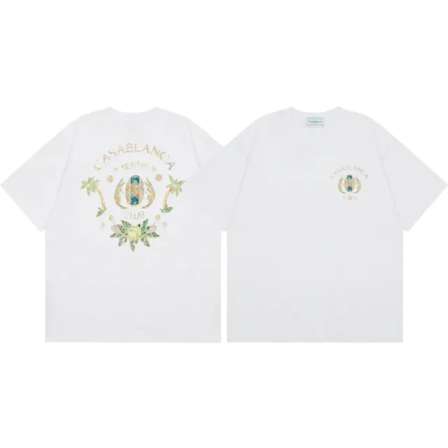 T-Shirt Casablanca Tennis Club Print