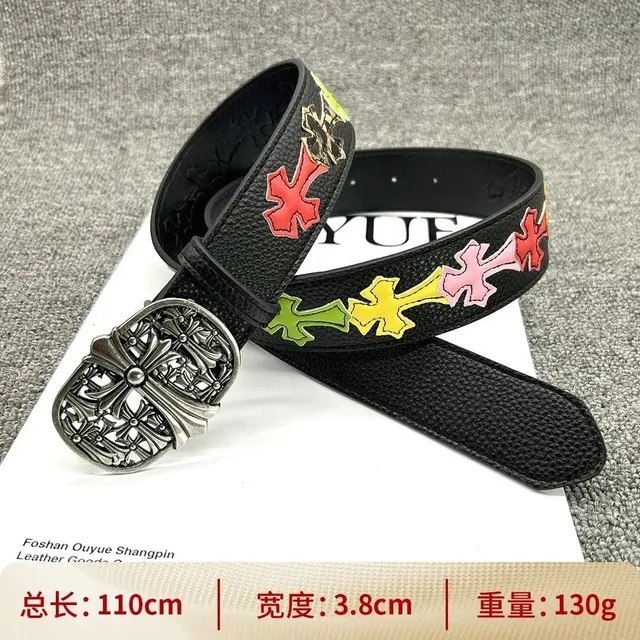 Chrome Hearts Cross Belt Multi-Color Crosses