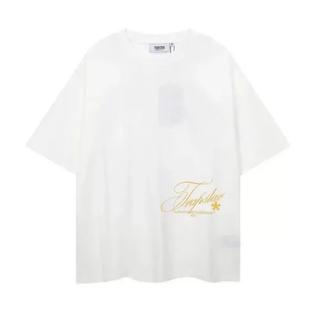 Trapstar T-shirt Gold Script Logo