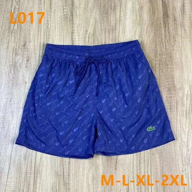 Lacoste Logo-Print Shorts All-Over Croc Print