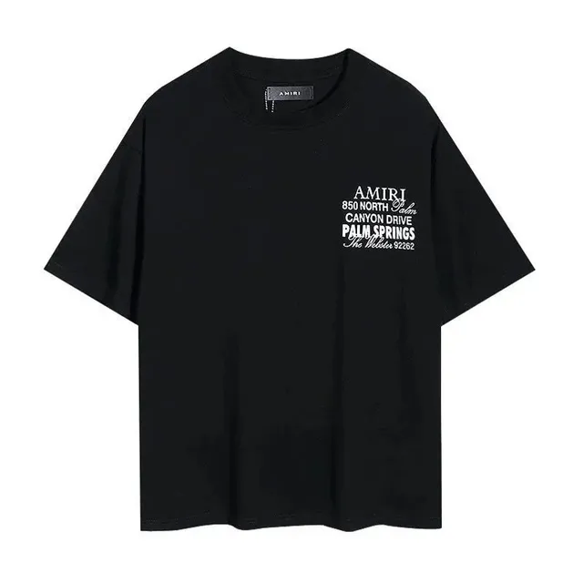 Amiri Graphic Tee Palm Springs Print
