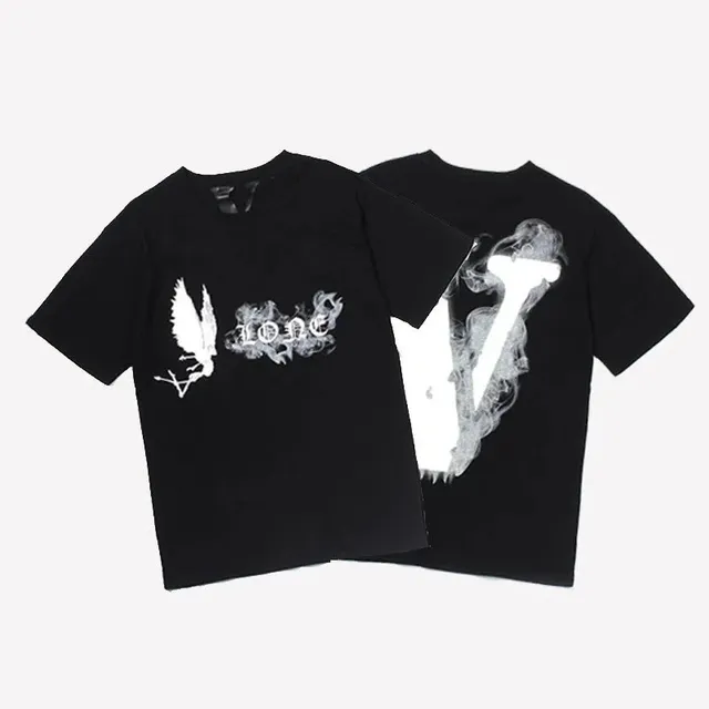 Off-White Smoke Logo T-Shirt