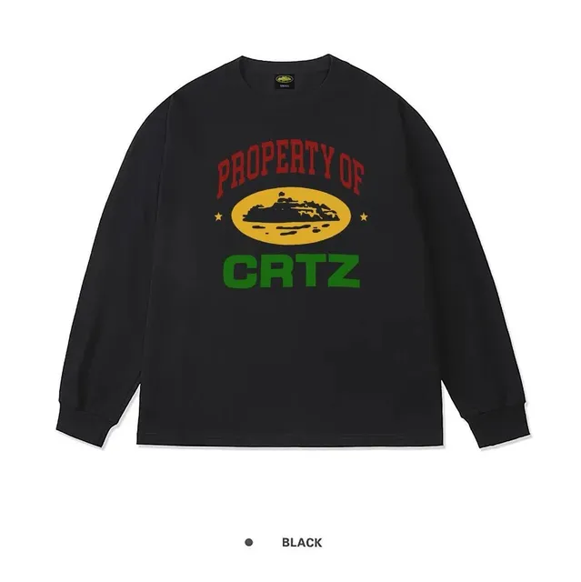 Corteiz Long Sleeve Tee Property of CRTZ