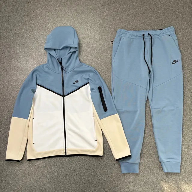 Nike Tech Fleece Hoodie and Joggers Color-Block
