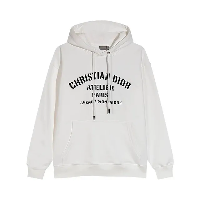 Dior Atelier Paris Hoodie Avenue Montaigne Print