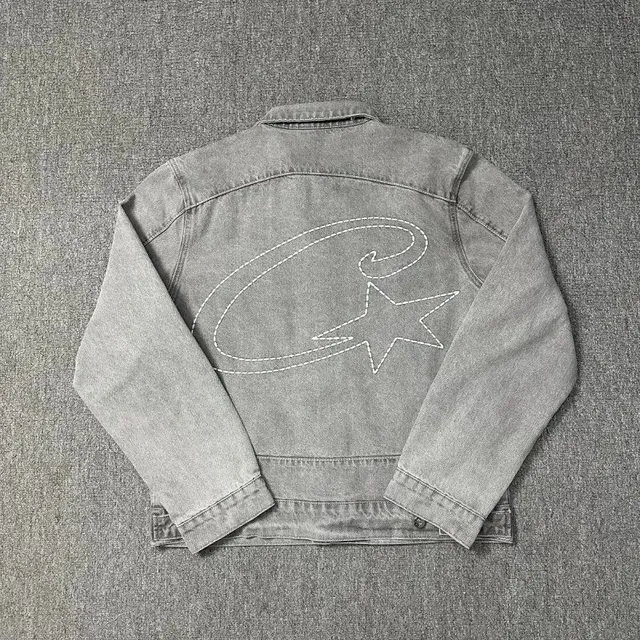 Corteiz Denim Jacket Star Logo Embroidery