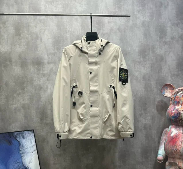 Stone Island Goggle Jacket Beige