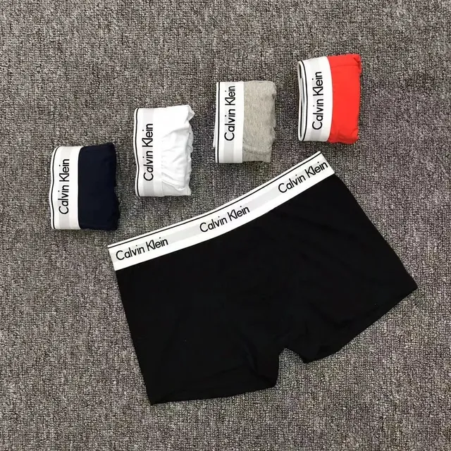 Calvin Klein Boxer Briefs Logo Waistband