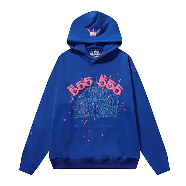 Sp5der Hoodie Spider Web Graphic