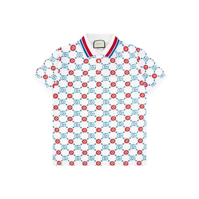 Gucci Polo Shirt GG Diamond Print