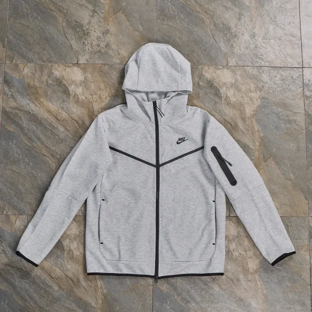 Nike Tech Fleece Hoodie Heather Grey