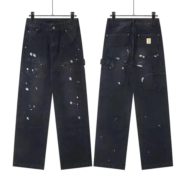 Carhartt Double Knee Work Pant Distressed Paint-Splatter