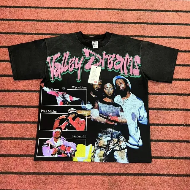 Vale Forever Valley Dreams Graphic Tee Wyclef Jean Pras Michel Lauryn Hill Print