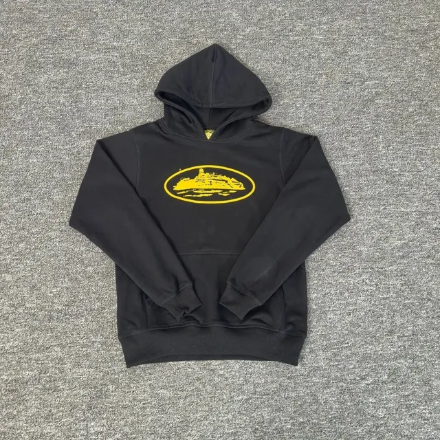 Supreme Hooded Sweatshirt Yellow Logo