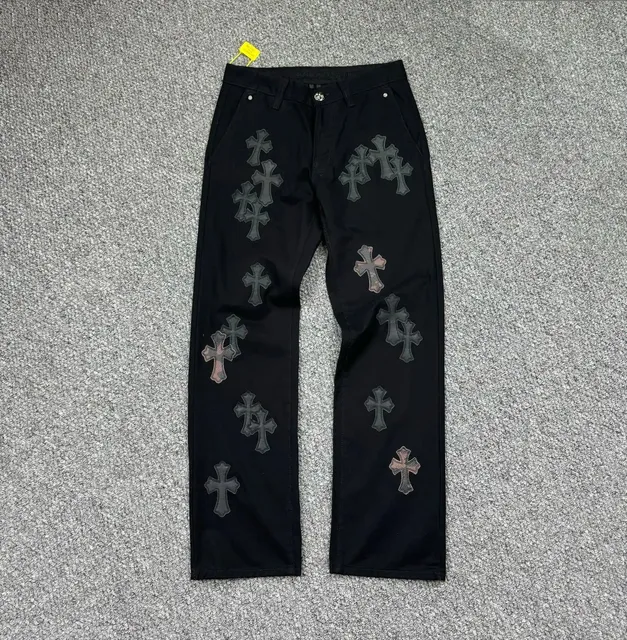 Chrome Hearts Cross Patch Jeans