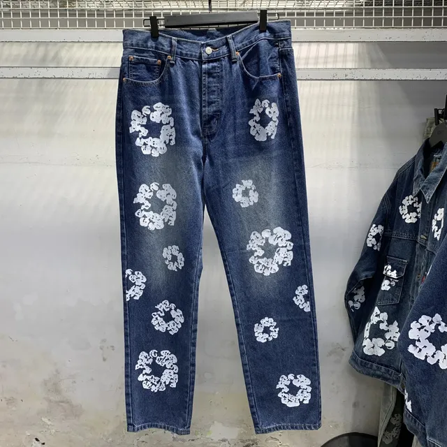 Levi's 501 Jeans Floral Print