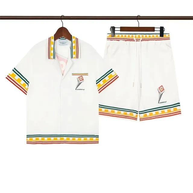 Casablanca Short-Sleeve Shirt & Shorts Set