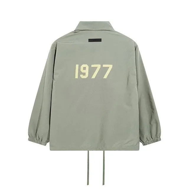 Fear of God Essentials Coaches Jacket 1977 Print