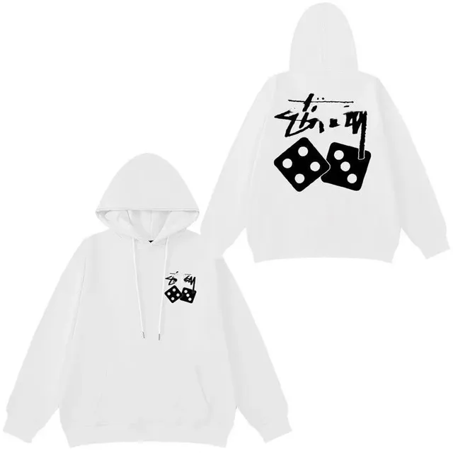 Stüssy Hooded Sweatshirt Dice Print