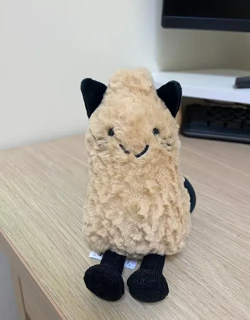 Peanut cat ornament