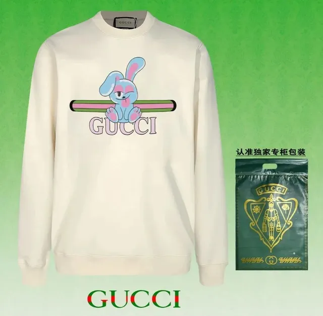 Gucci Crewneck Sweatshirt Bunny Graphic