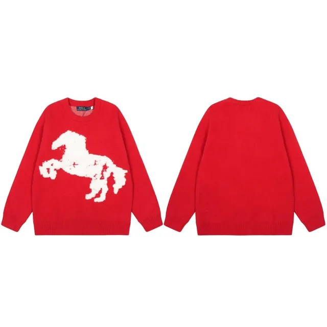 Polo Ralph Lauren Polo Bear Sweater Horse Motif