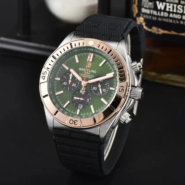 Breitling Chronomat Green Dial Chronograph