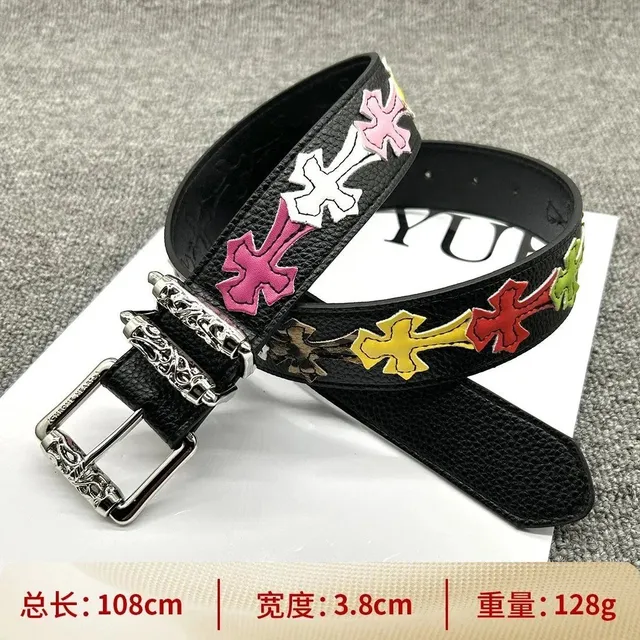 Chrome Hearts Cross Belt Multi-Color Crosses