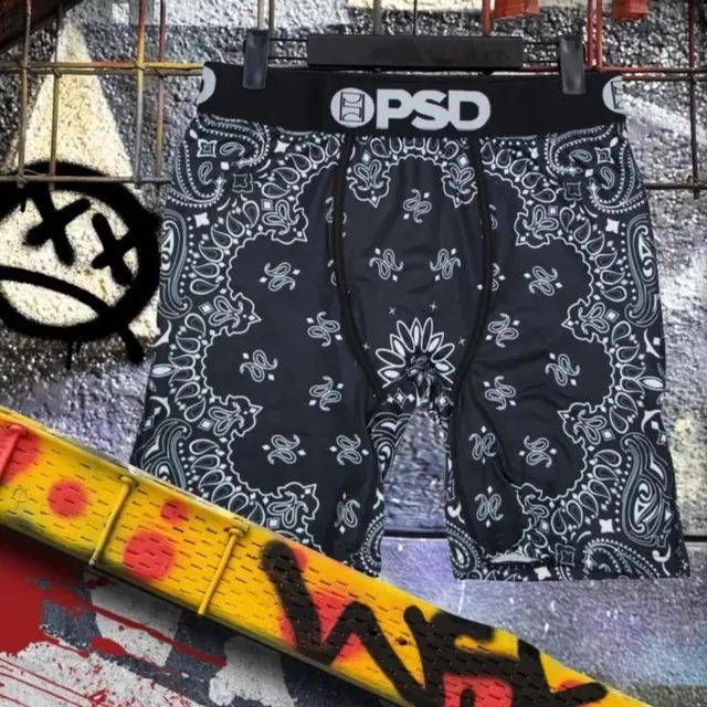 PSD Boxer Briefs Bandana Print