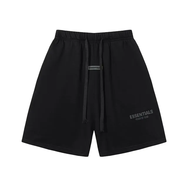 Fear of God Essentials Essentials Shorts Black Logo