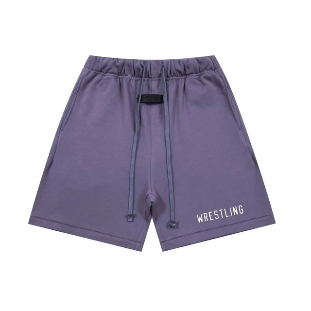 Fear of God Essentials Wrestling Shorts Purple