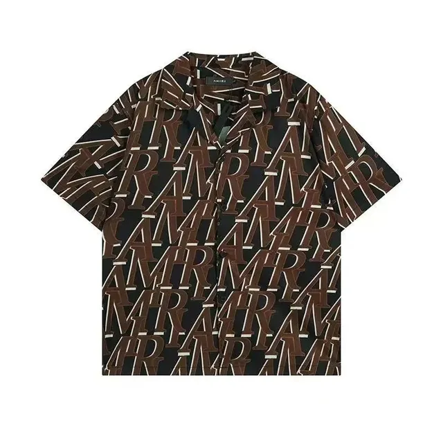 Amiri Logo Print Shirt All-Over Logo