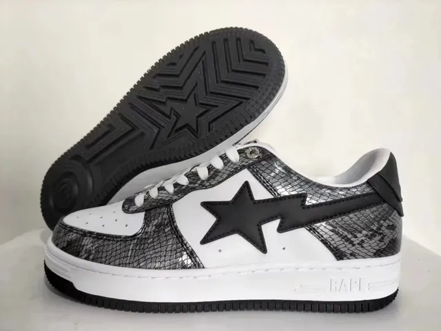BAPE Shark Runner Snake Skin
