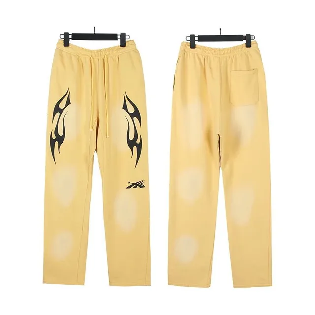 Reebok Track Pants Flame Print