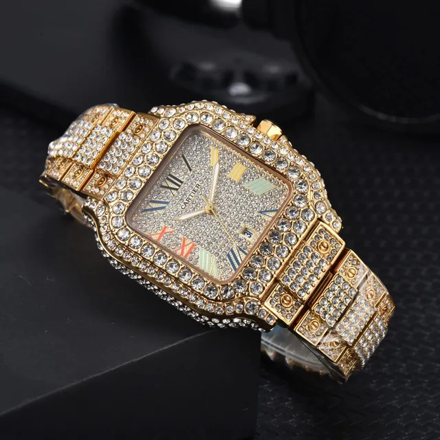 Santos de Cartier Fully Iced