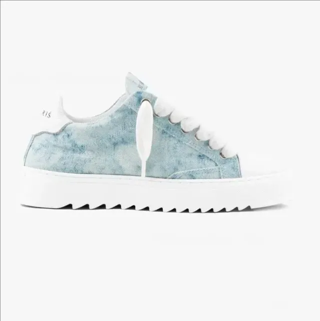 Low Sneaker Acid Wash Denim