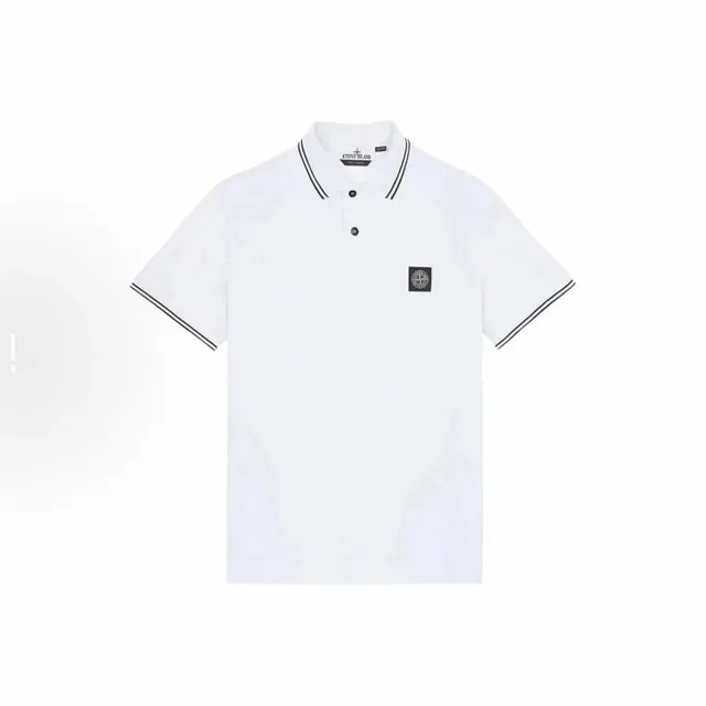Stone Island Polo Shirt Compass Logo