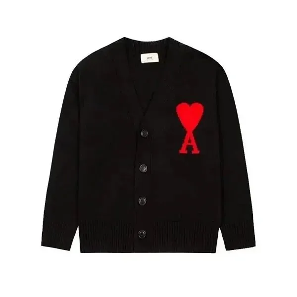 Amiri Cardigan Heart Logo