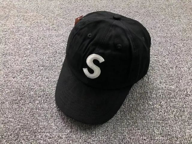Supreme Box Logo Cap Black/White