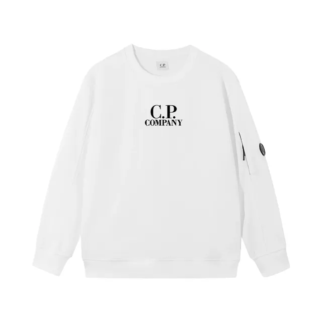C.P. Company Crewneck Sweatshirt Logo Print