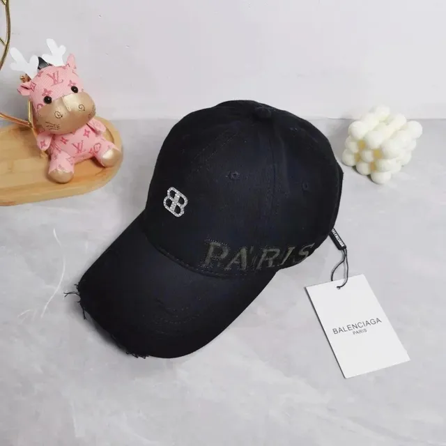 Balenciaga Baseball Cap Paris Embroidered
