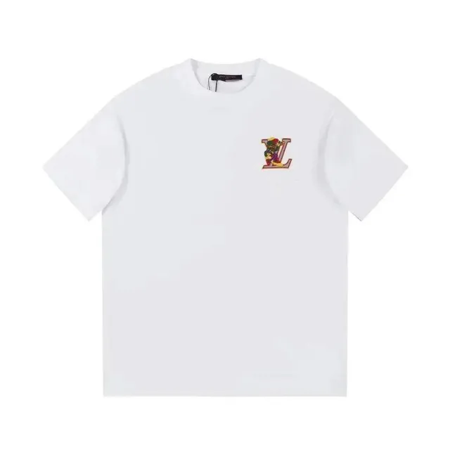 Louis Vuitton T-Shirt Embroidered LV Logo