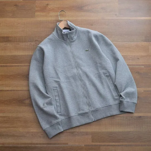 Lacoste Full-Zip Track Jacket Heather Grey