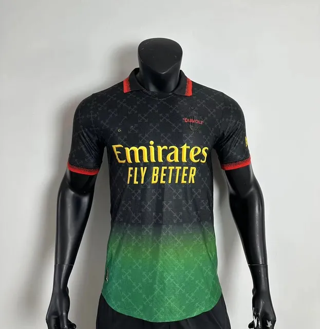 AC Milan Home Jersey Off-White Collab