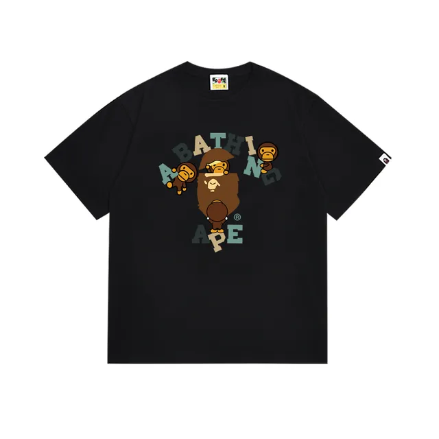 BAPE Graphic Tee A Bathing Ape Logo Print