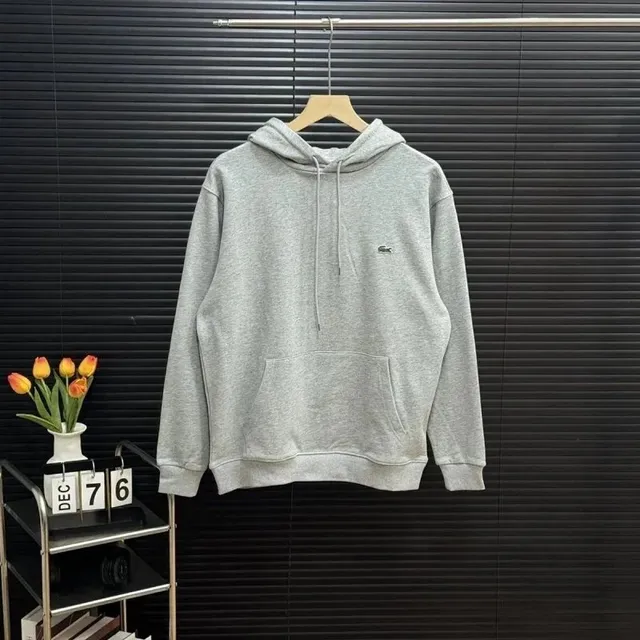 Lacoste Hooded Sweatshirt Heather Grey